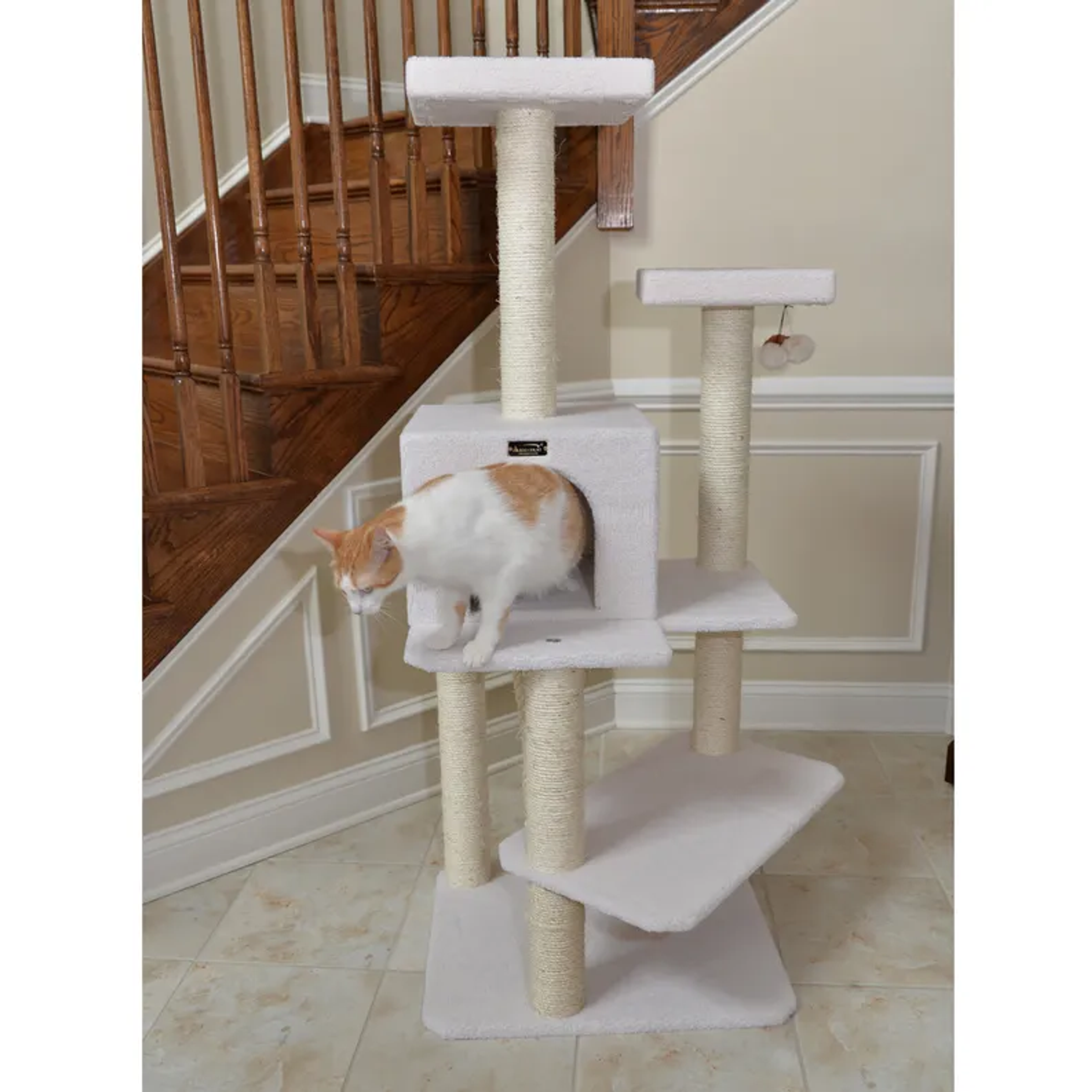 Armarkat Ivory 57"" Cat Tree - Image 2