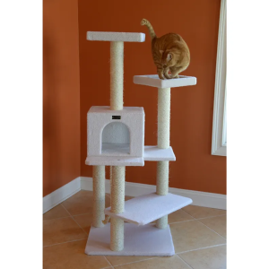 Armarkat Ivory 57"" Cat Tree
